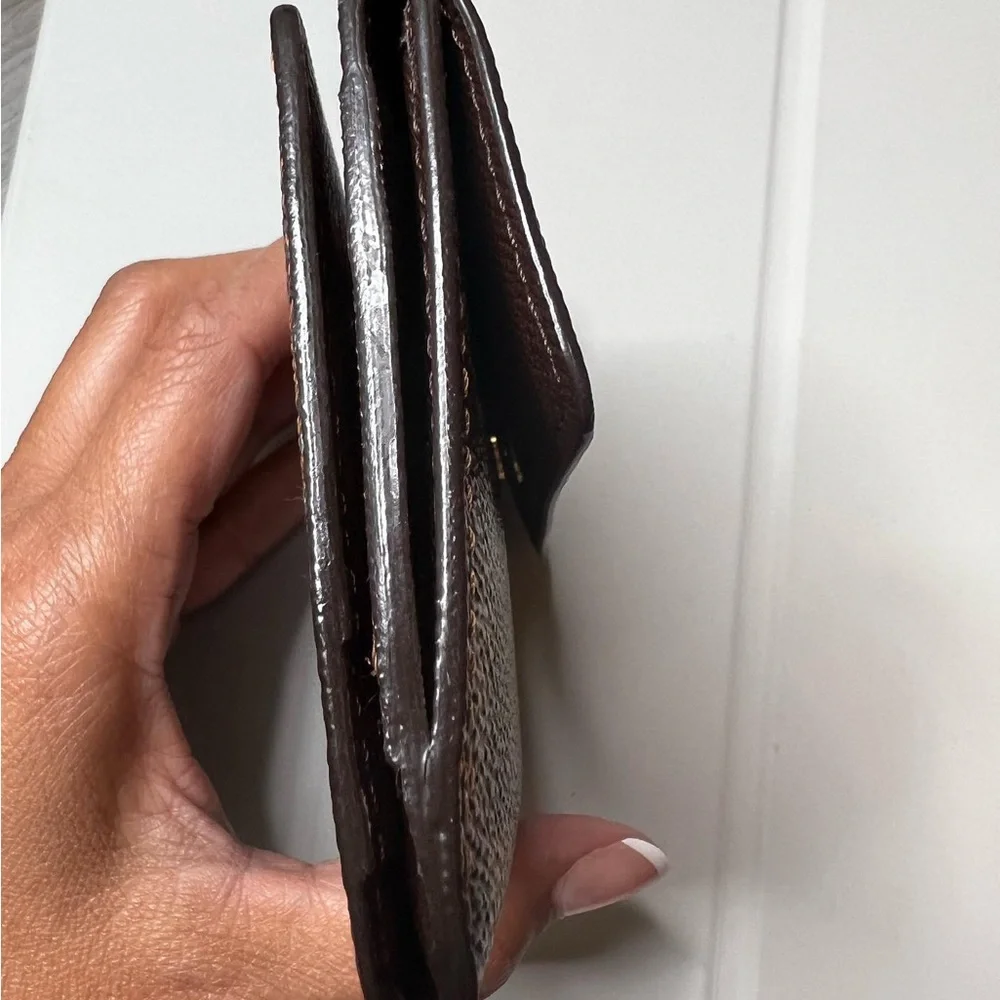 LOUIS VUITTON Damier Ebene Ludlow Wallet